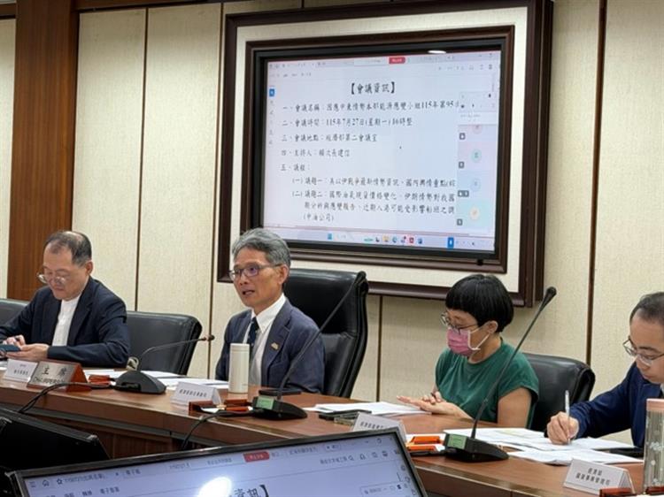 另開視窗，連結到賴次長主持115年7月27日「因應中東情勢本部能源應變小組會議」(jpg檔)