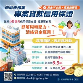 節能服務業 專案貸款信用保證